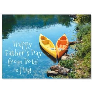 Kayak Father's Day Card