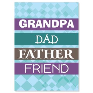 To Grandpa on Father's Day Card