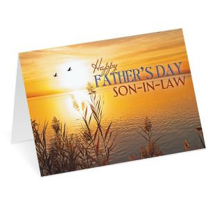 Sunrise Son-in-Law Father's Day Card