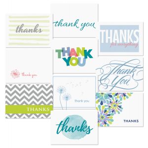 Thank You Note Card Value Pack