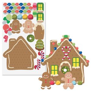 Build-a-Gingerbread House Stickers
