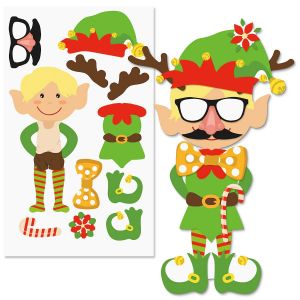 Decorate-Your-Own Elf Stickers