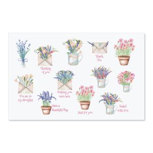 Cheerful Sentiments Stickers