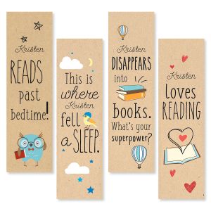 Personalized Reading Bookmarks