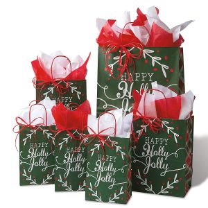 clear holiday gift bags dollar store
