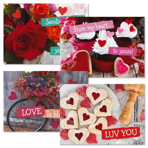 Love is Bloomin' Valentines Day Cards