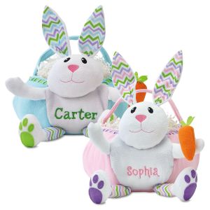  Personalized Easter Bunny Baskets