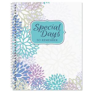 Cool Floral Card Organizer Book