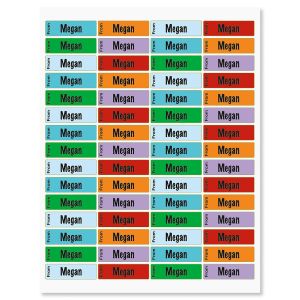 Personalized Kid's Name Stickers