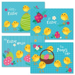 Chicks Easter Cards