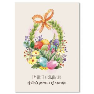 Easter Basket Sketch Easter Faith Cards