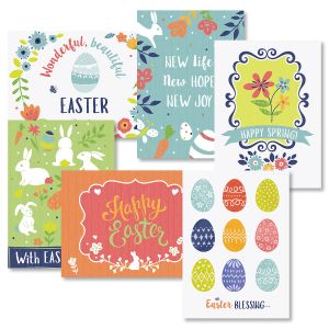 Easter Colors Cards Value Pack