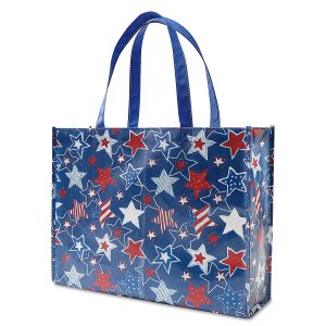 Patriotic Large Shopping Tote Bag - BOGO