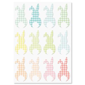 Gingham Bunny Easter Cards