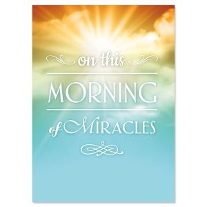 Sunrise Miracle Faith Easter Cards