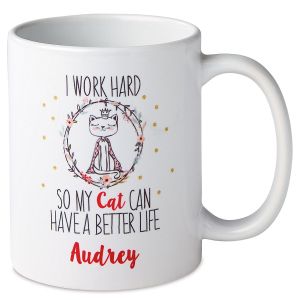 Personalized Work for Cat Mug