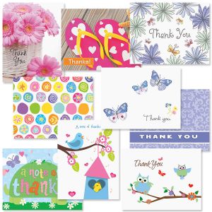 Thanks Note Cards Value Pack