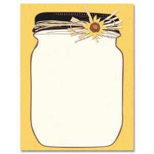 Halloween Jar Halloween Letter Papers