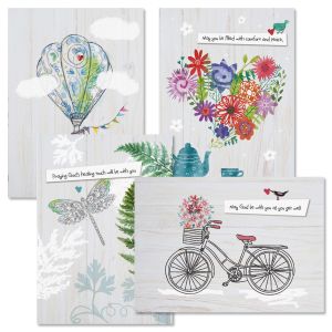 Faith Get Well Cards and Seals
