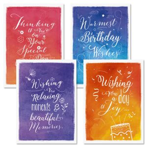 Birthday Wishes Faith Cards and Seals