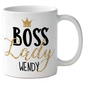 Personalized Boss  Lady Mug