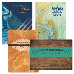 Men In Mind Birthday Cards and Seals