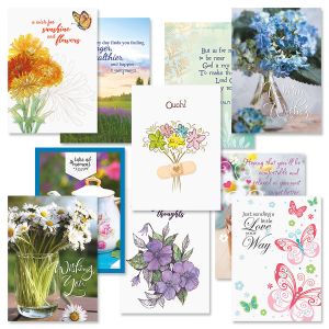 Get Well Greeting Cards Value Pack