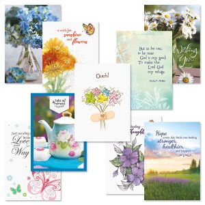 Get Well Greeting Cards Value Pack