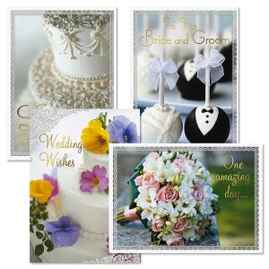 To The Bride & Groom Wedding Cards and Seals