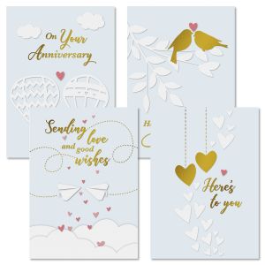 Whimsy Anniversary Cards and Seals