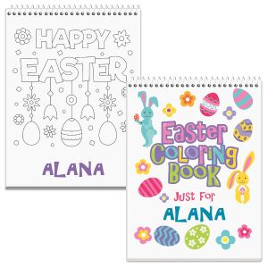 Happy Easter Personalized Coloring Book