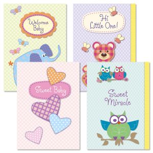 Baby Shapes Baby Cards and Seals