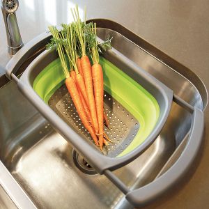 Collapsible Over the Sink Colander