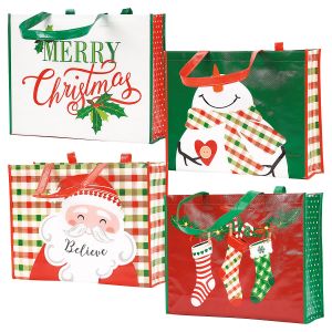 Christmas Large Shopping Tote Bags