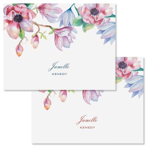 Magnolia Personalized Note Cards