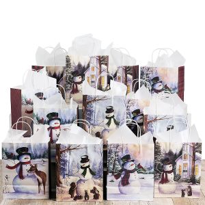 Snowman Chums Gift Bags