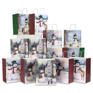 Snowman Chums Gift Bags