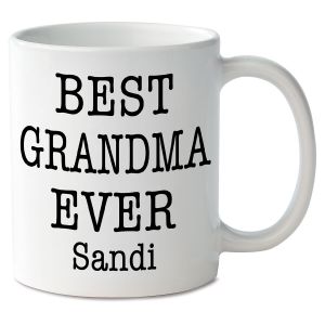 Best Grandma Ever Personalized Mug