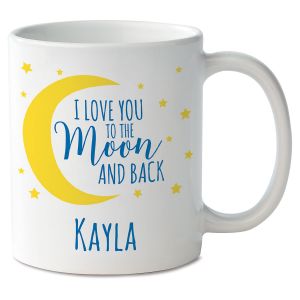 Love You to the Moon Personalized Mug