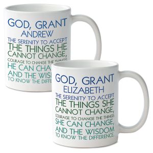 Serenity Prayer Personalized Mugs