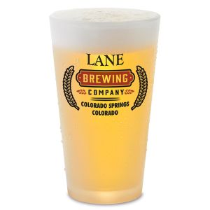 Home Town Brewing Personalized Pint Beer Glass