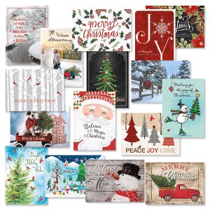 Classic Christmas Card Value Pack - Set of 32