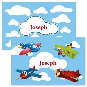 Airplanes Personalized Kids' Placemat