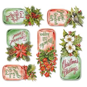 Christmas Mason Jar Magnets 