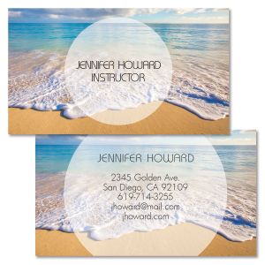 Shore Line Double-Sided Business Cards