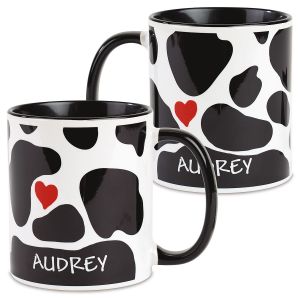 Cow Love Personalized Mug