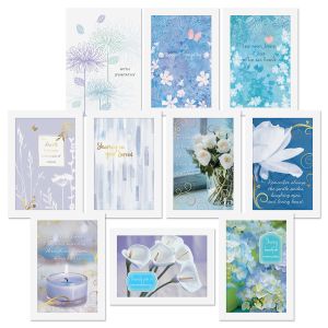 Lavender Sympathy Cards Value Pack