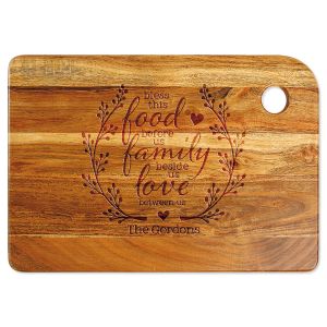 Blessings Engraved Wood Cutting Board