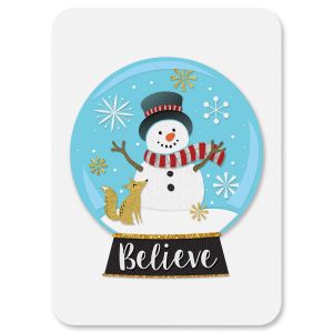 Snowglobe Christmas Cards