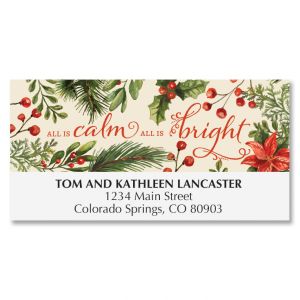 All Is Calm Deluxe Address Labels